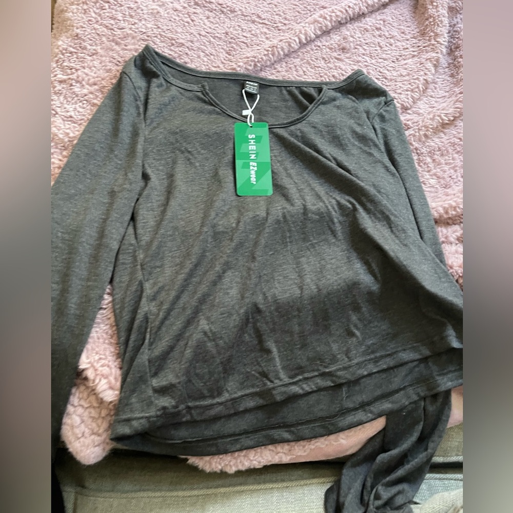 Gray long sleeve